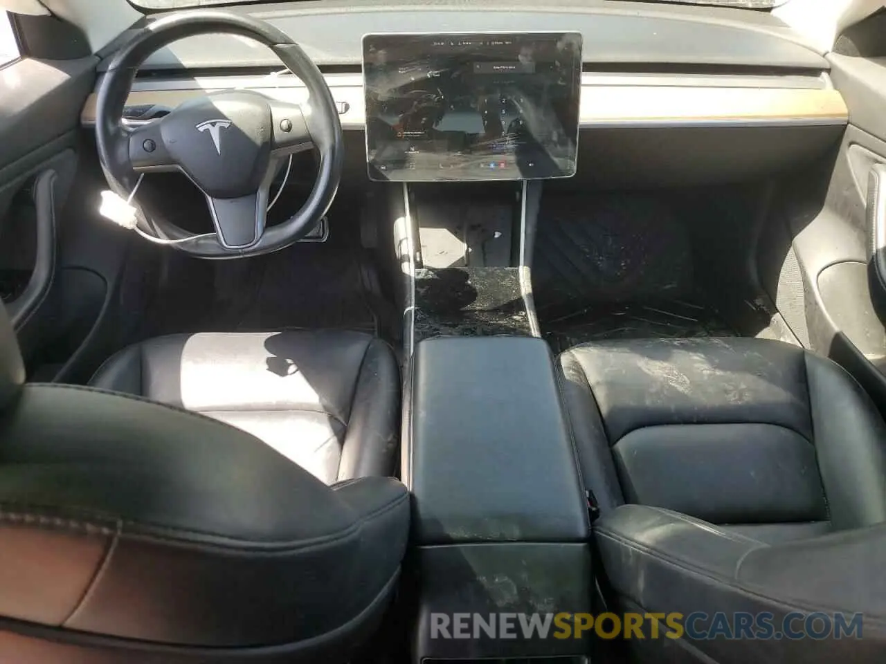 8 Фотография поврежденного автомобиля 5YJ3E1EA1KF410137 TESLA MODEL 3 2019