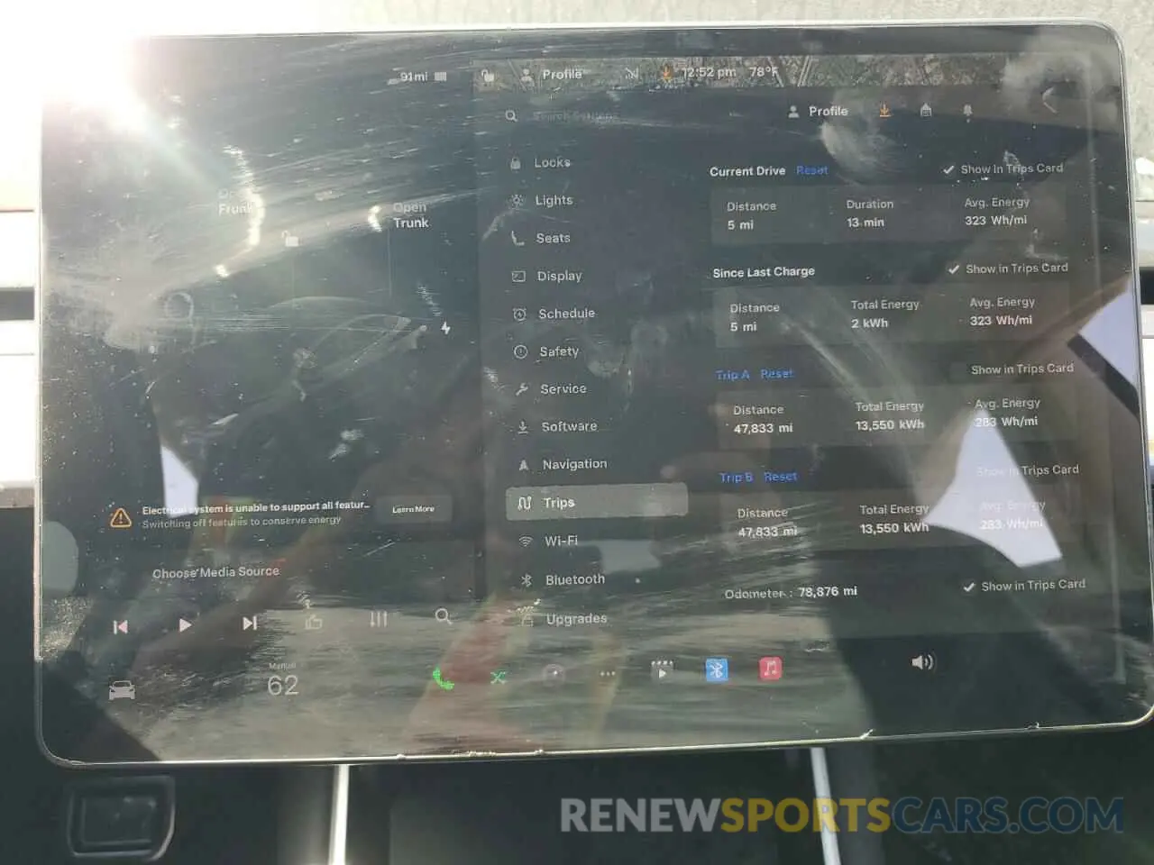 9 Фотография поврежденного автомобиля 5YJ3E1EA1KF410137 TESLA MODEL 3 2019