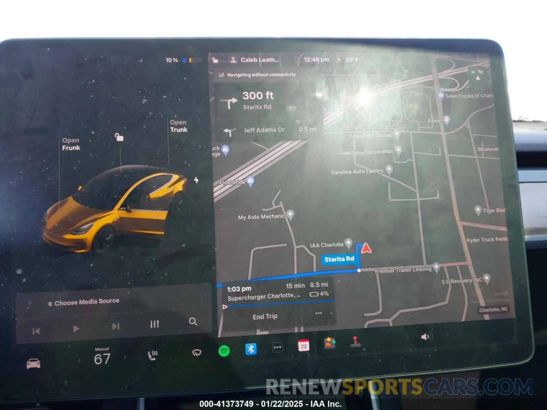 7 Photograph of a damaged car 5YJ3E1EA1KF430775 TESLA MODEL 3 2019