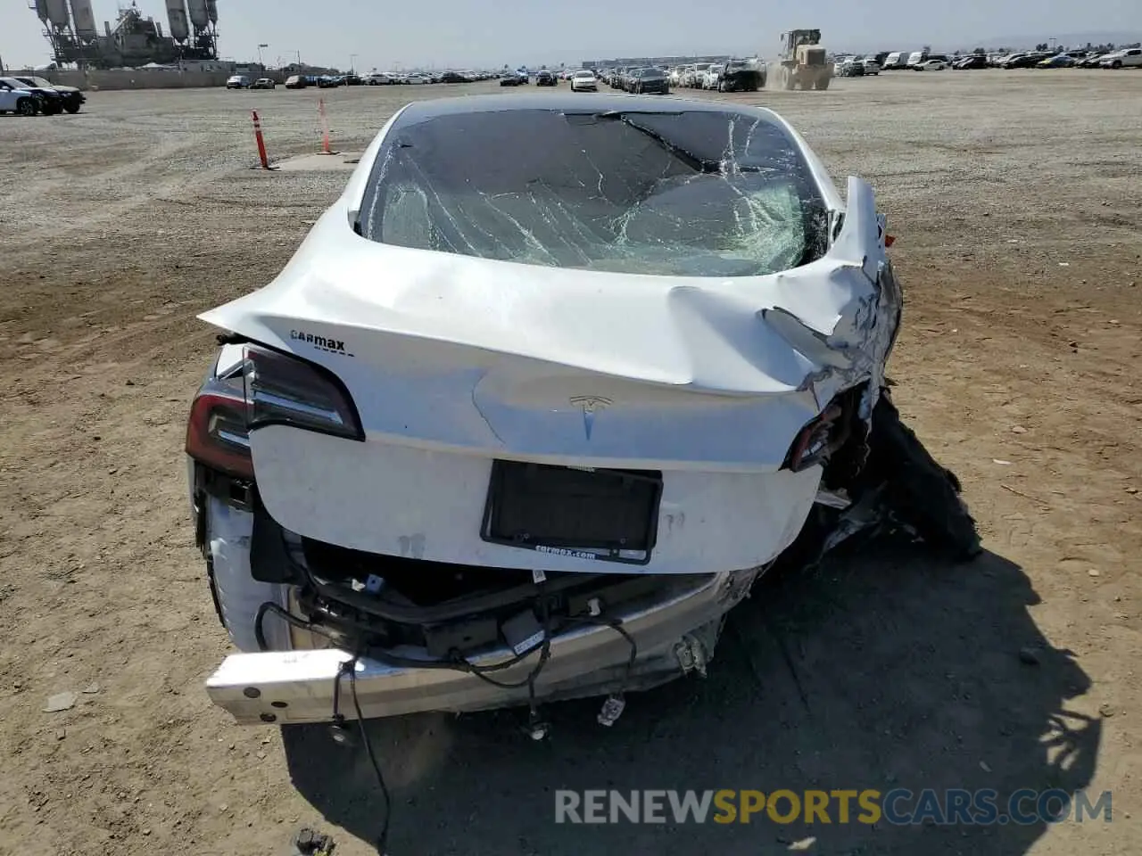 6 Photograph of a damaged car 5YJ3E1EA1KF482892 TESLA MODEL 3 2019