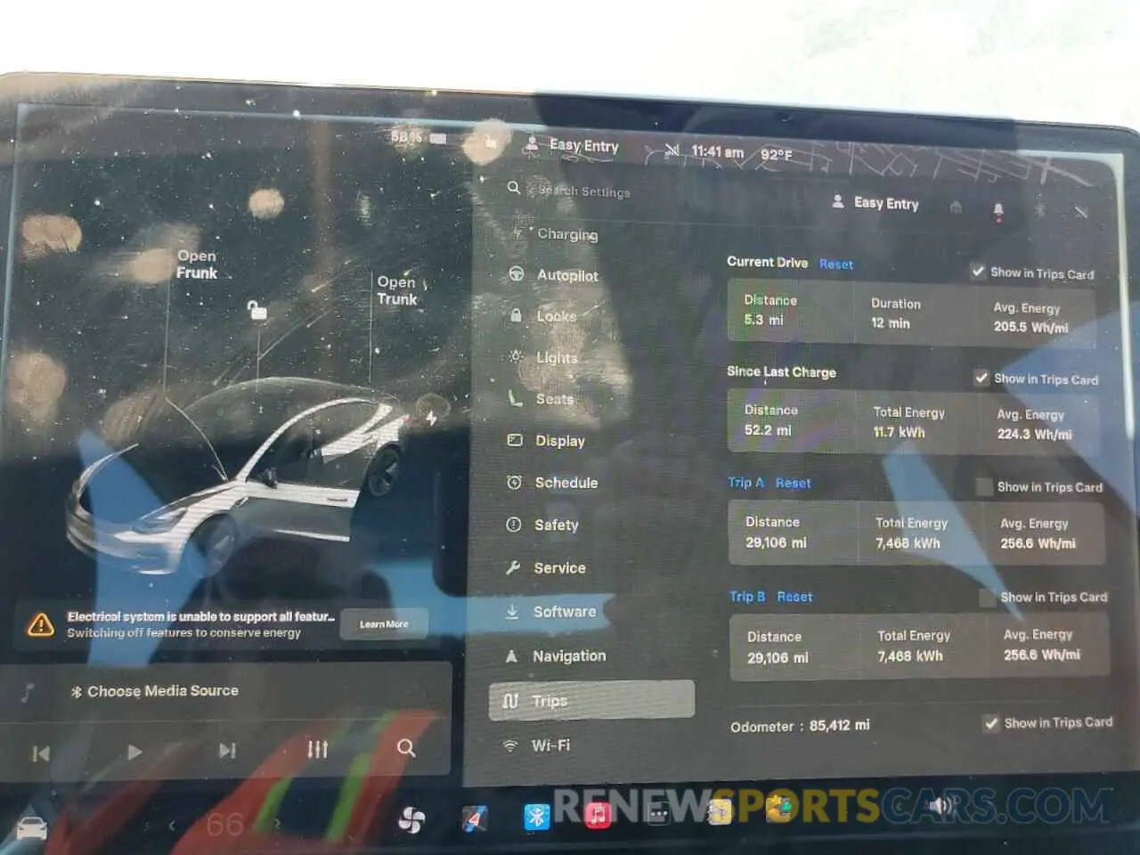 9 Photograph of a damaged car 5YJ3E1EA2KF296780 TESLA MODEL 3 2019