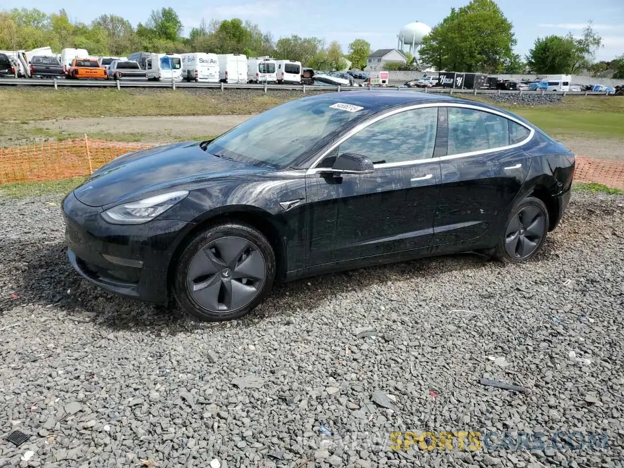 1 Фотография поврежденного автомобиля 5YJ3E1EA2KF297170 TESLA MODEL 3 2019