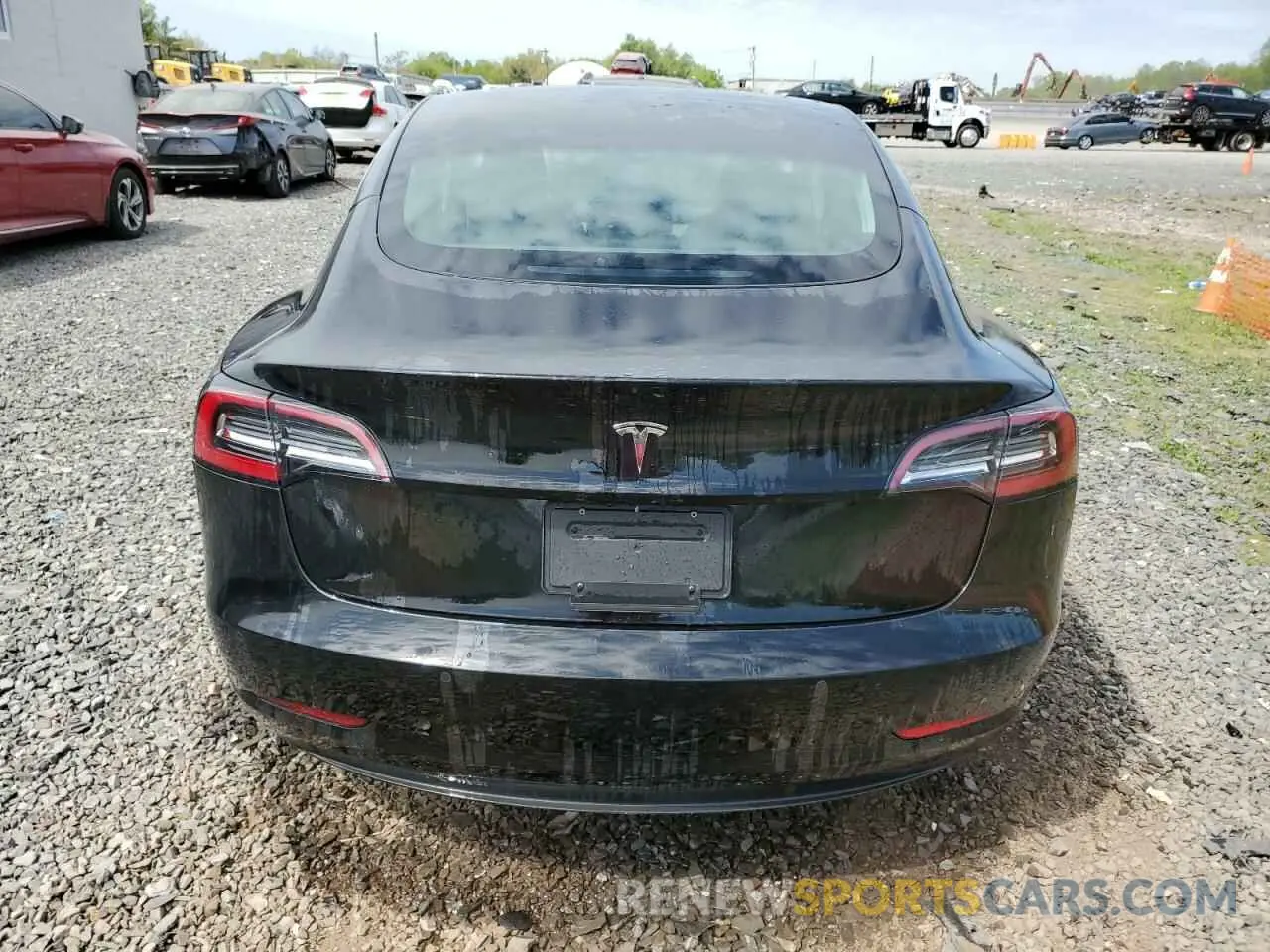 6 Фотография поврежденного автомобиля 5YJ3E1EA2KF297170 TESLA MODEL 3 2019