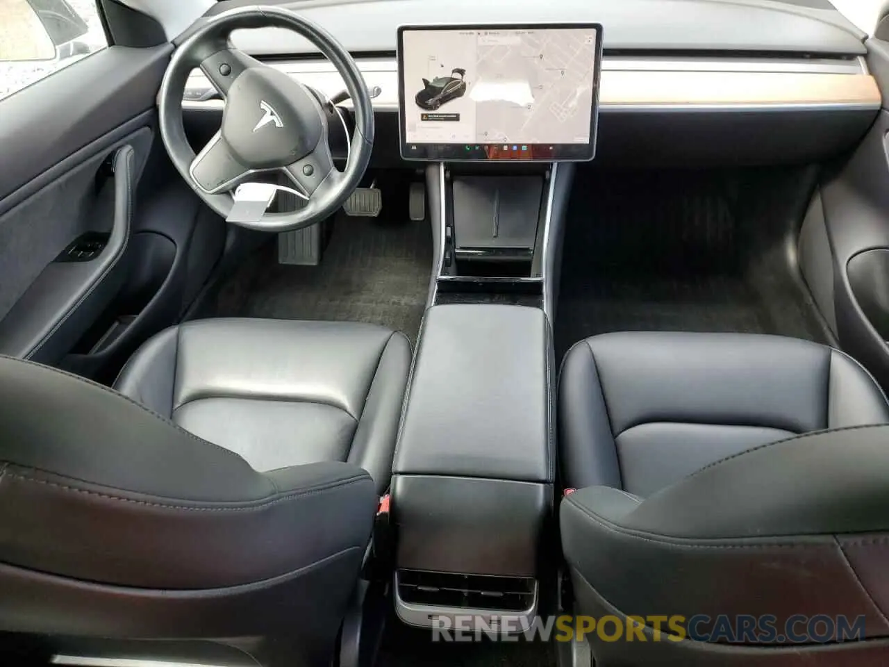 8 Фотография поврежденного автомобиля 5YJ3E1EA2KF297170 TESLA MODEL 3 2019