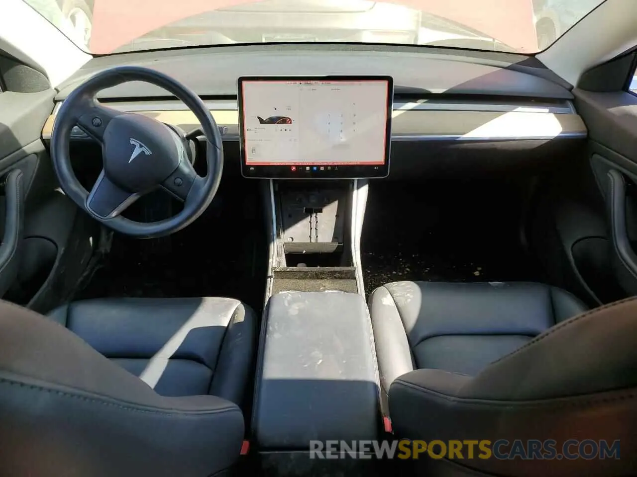 8 Фотография поврежденного автомобиля 5YJ3E1EA2KF305624 TESLA MODEL 3 2019