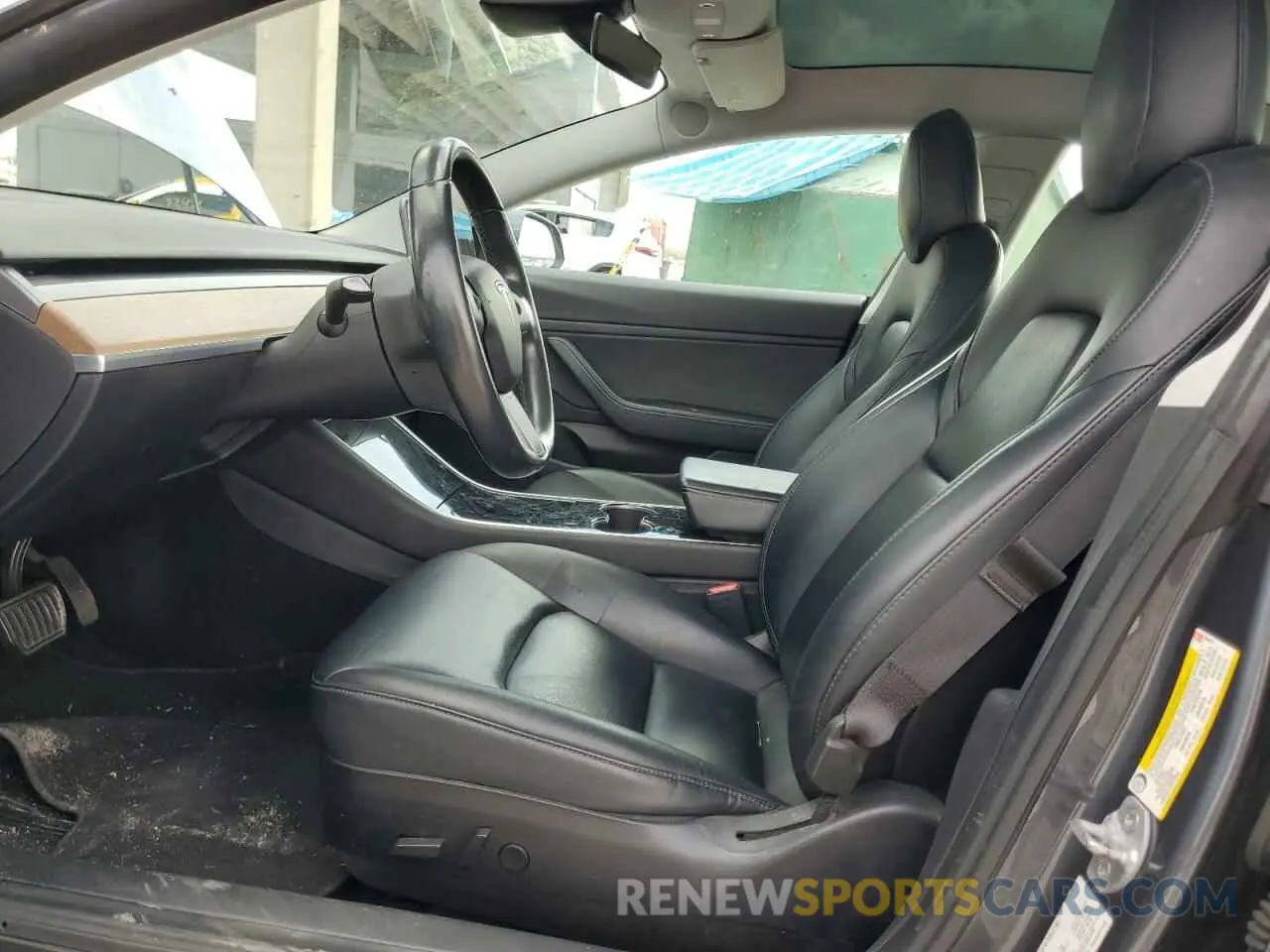 7 Photograph of a damaged car 5YJ3E1EA2KF308121 TESLA MODEL 3 2019