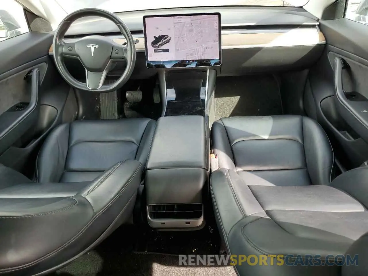 8 Photograph of a damaged car 5YJ3E1EA2KF308121 TESLA MODEL 3 2019