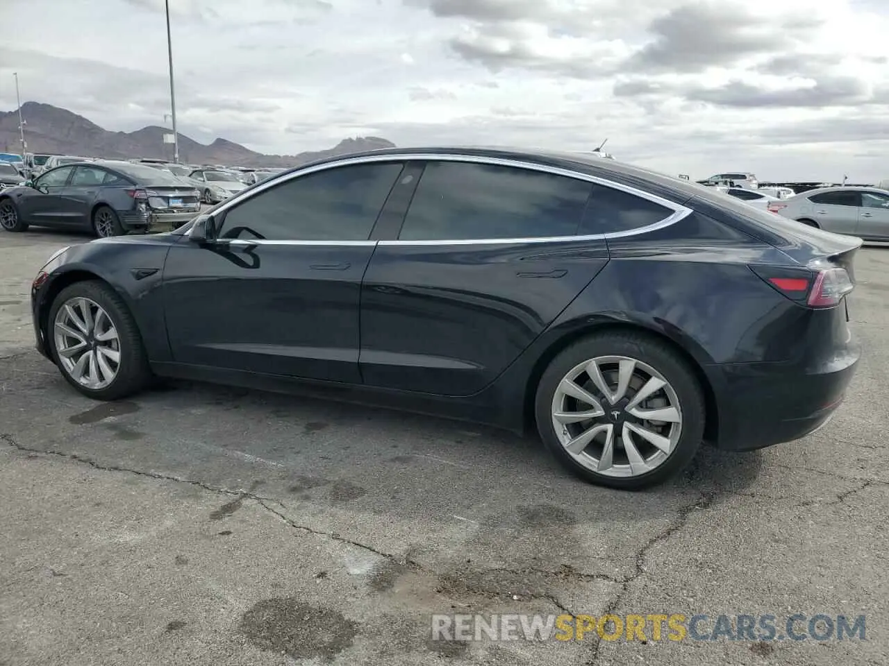 2 Фотография поврежденного автомобиля 5YJ3E1EA2KF312637 TESLA MODEL 3 2019