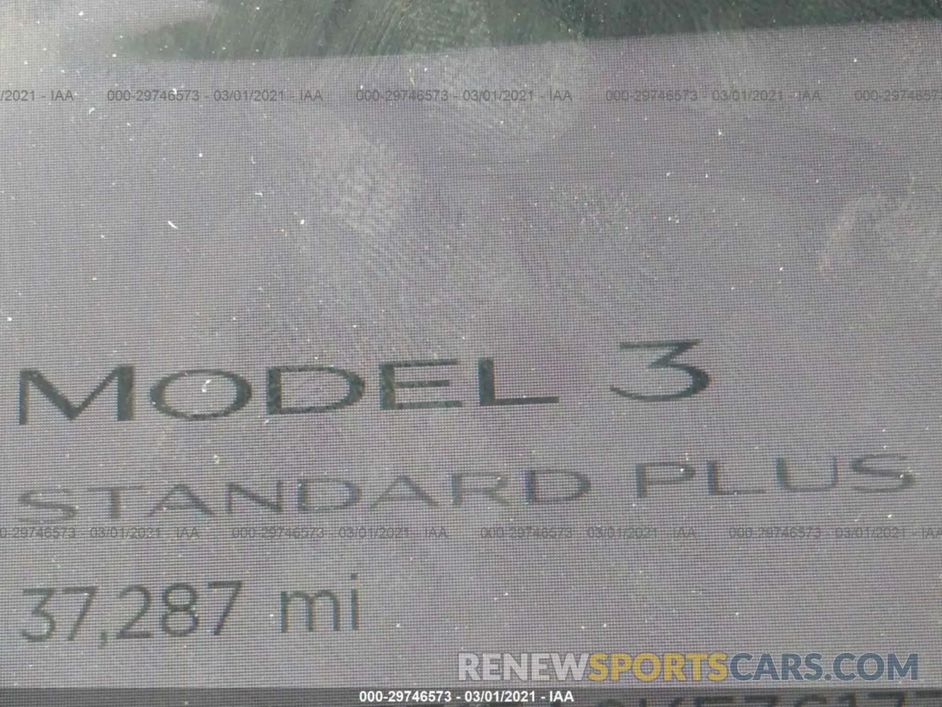 7 Photograph of a damaged car 5YJ3E1EA2KF361773 TESLA MODEL 3 2019