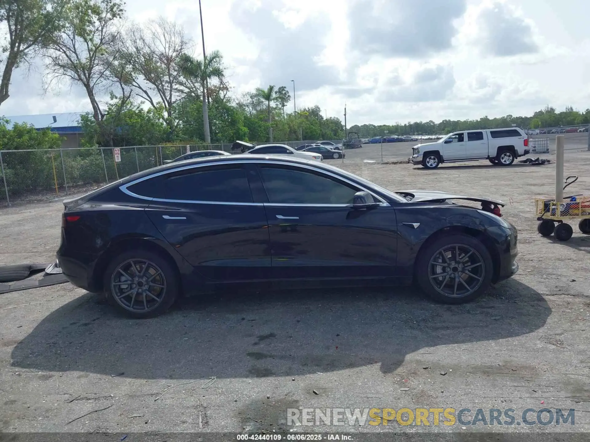 12 Photograph of a damaged car 5YJ3E1EA2KF394675 TESLA MODEL 3 2019