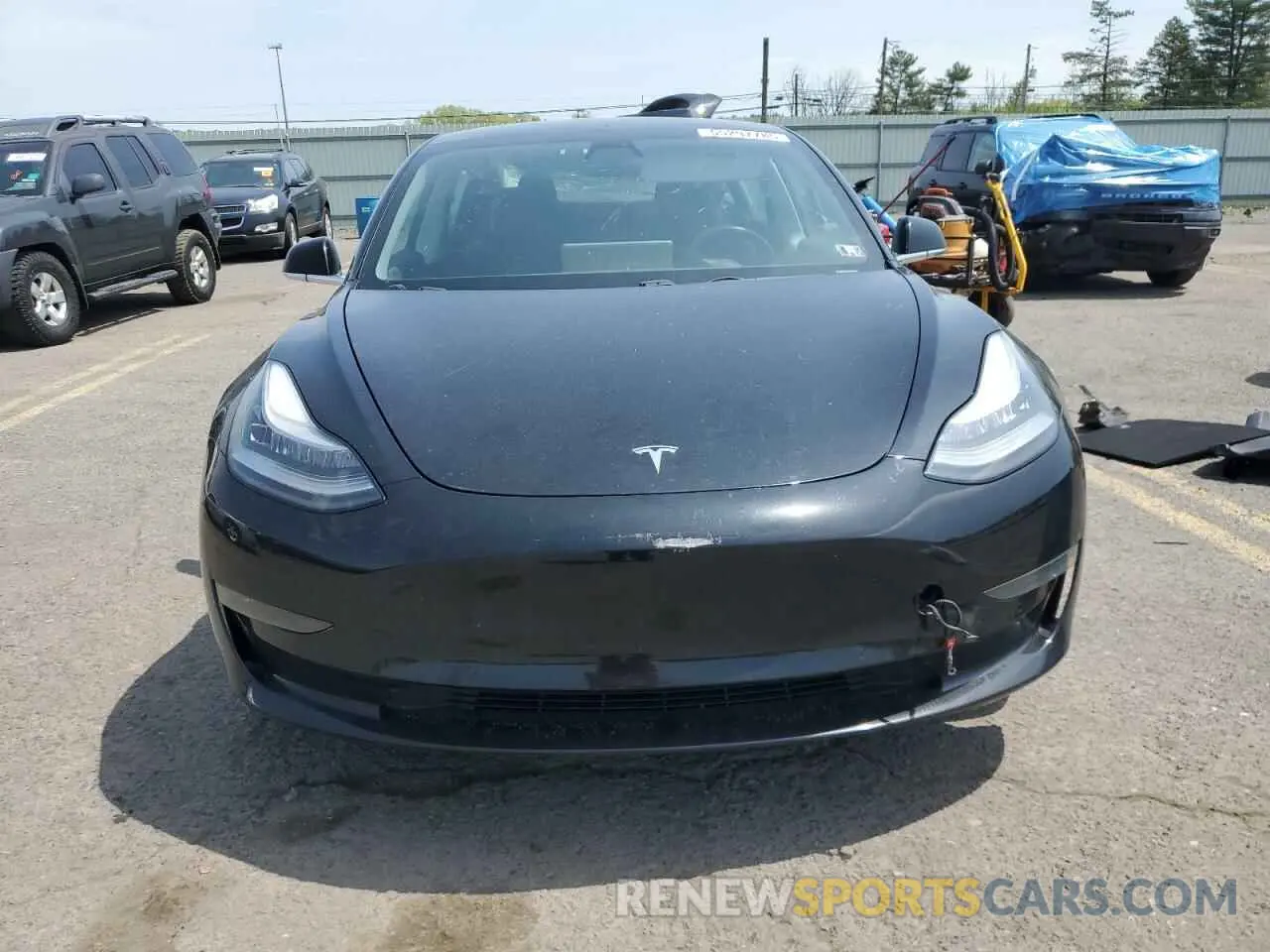 5 Photograph of a damaged car 5YJ3E1EA2KF397818 TESLA MODEL 3 2019