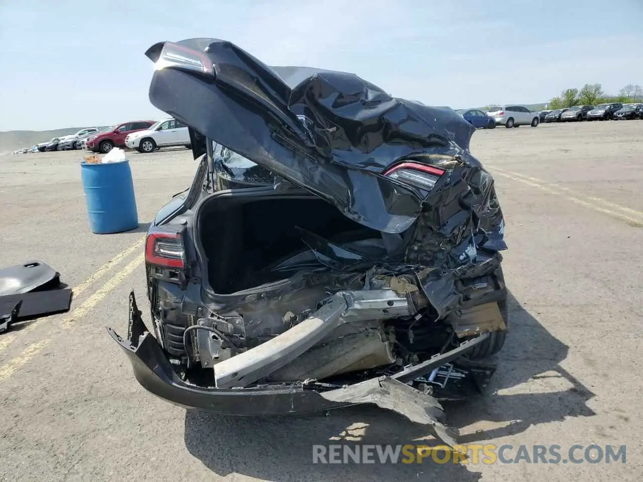 6 Photograph of a damaged car 5YJ3E1EA2KF397818 TESLA MODEL 3 2019