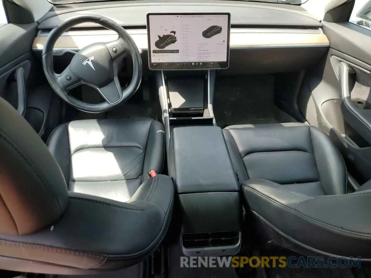 8 Photograph of a damaged car 5YJ3E1EA2KF397818 TESLA MODEL 3 2019