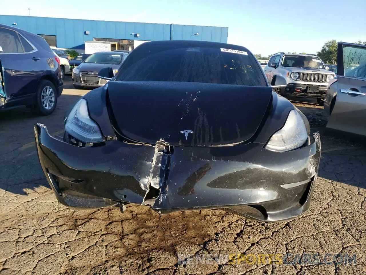 5 Photograph of a damaged car 5YJ3E1EA2KF399651 TESLA MODEL 3 2019