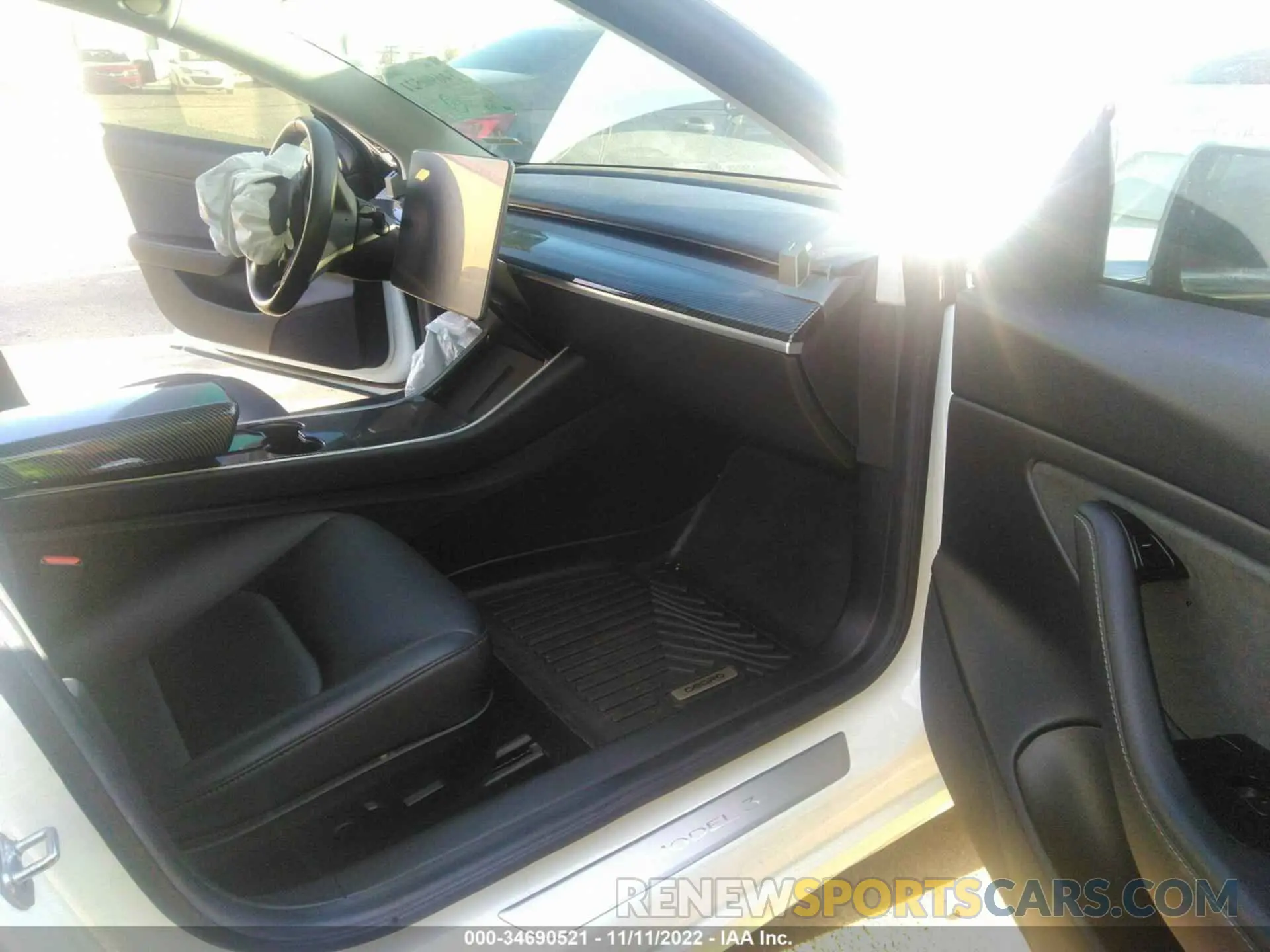 5 Photograph of a damaged car 5YJ3E1EA2KF401740 TESLA MODEL 3 2019