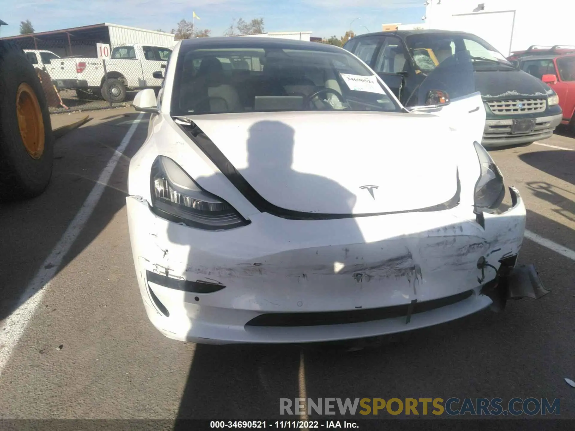 6 Photograph of a damaged car 5YJ3E1EA2KF401740 TESLA MODEL 3 2019
