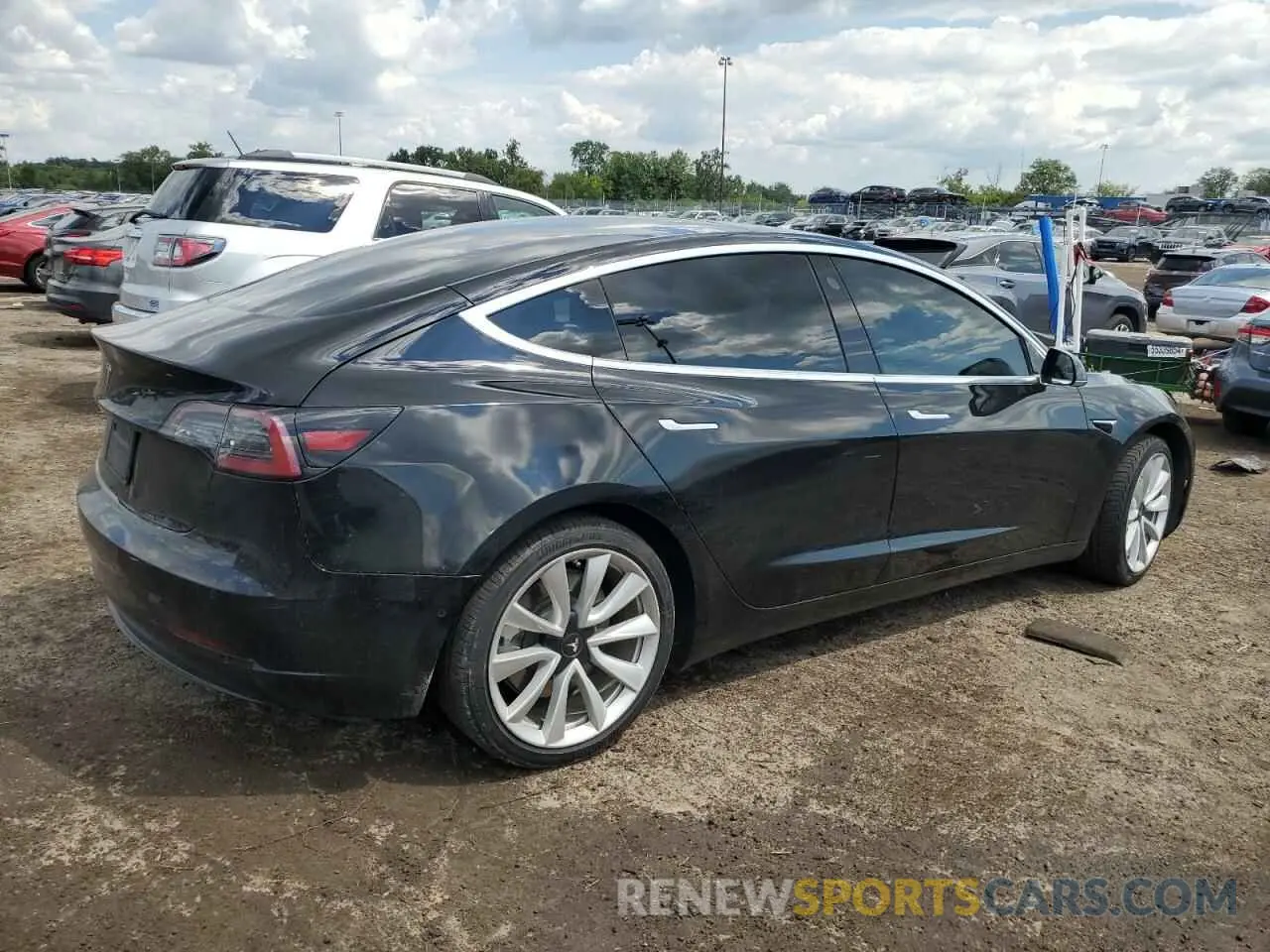3 Фотография поврежденного автомобиля 5YJ3E1EA2KF412432 TESLA MODEL 3 2019