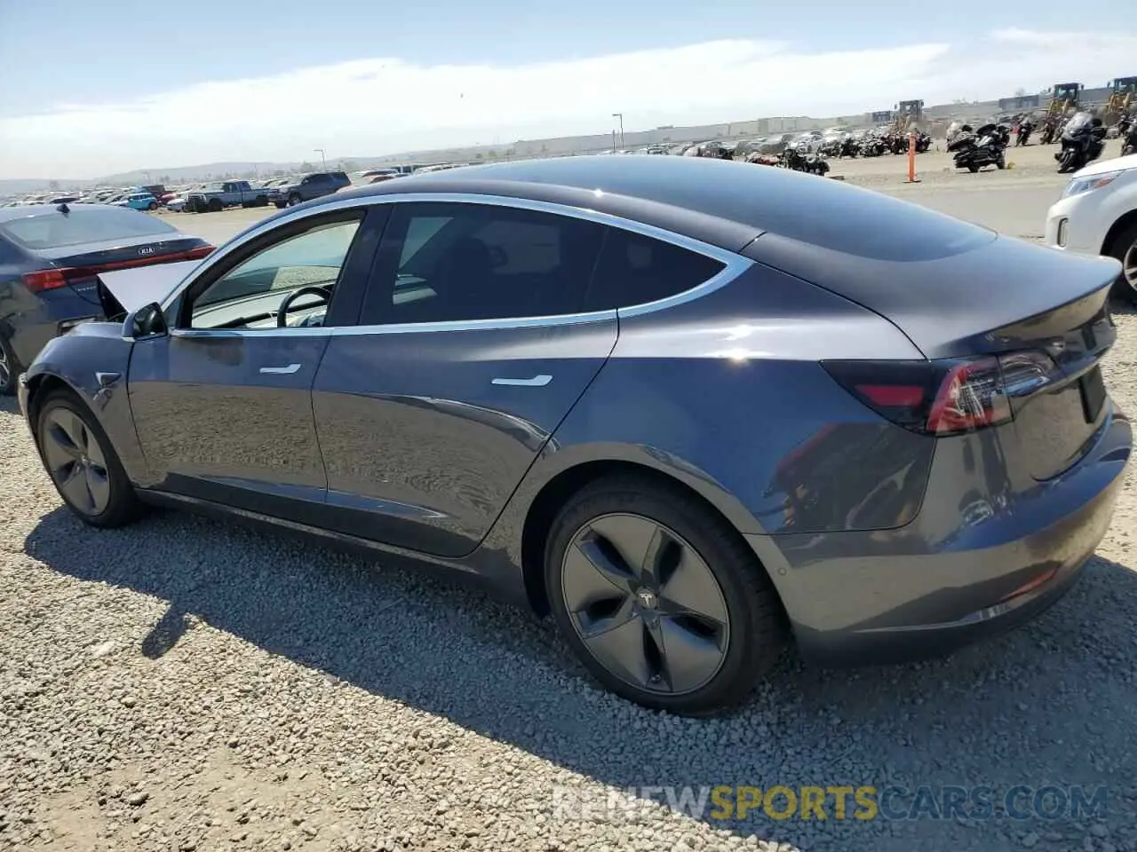 2 Photograph of a damaged car 5YJ3E1EA2KF416304 TESLA MODEL 3 2019