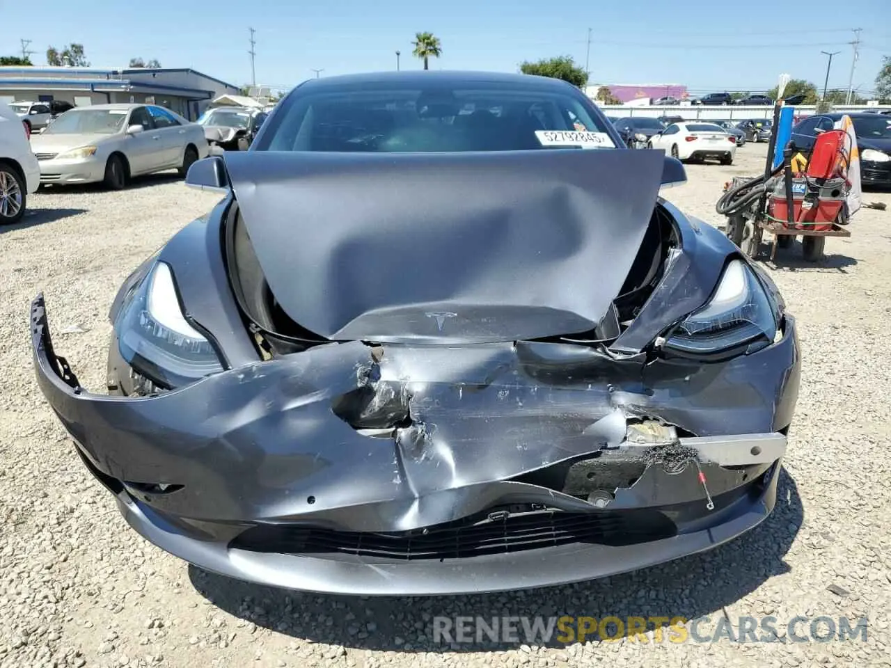 5 Photograph of a damaged car 5YJ3E1EA2KF416304 TESLA MODEL 3 2019