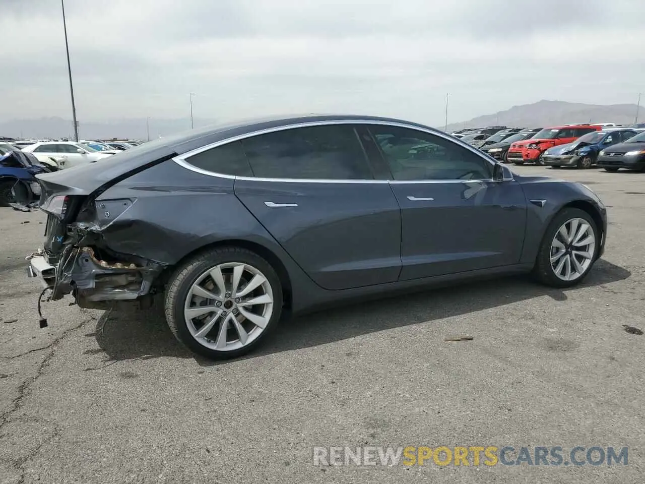 3 Фотография поврежденного автомобиля 5YJ3E1EA2KF417212 TESLA MODEL 3 2019