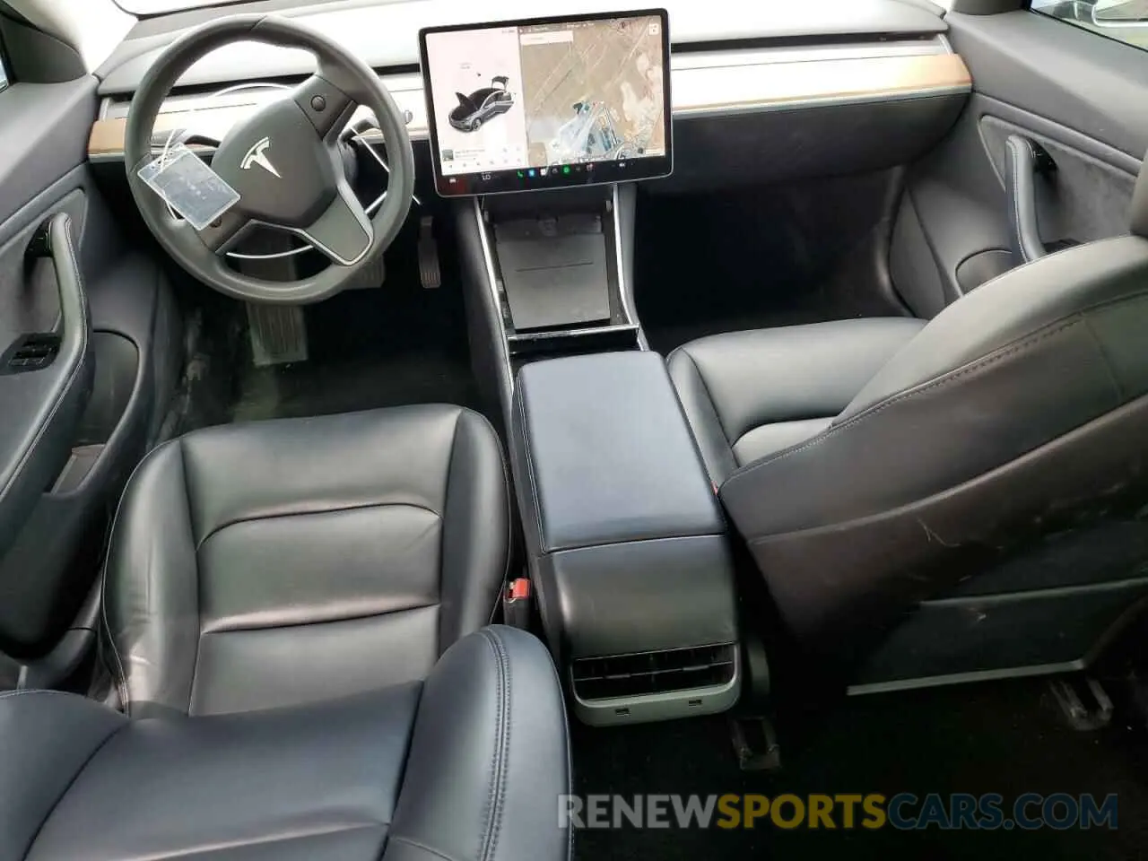 8 Фотография поврежденного автомобиля 5YJ3E1EA2KF417212 TESLA MODEL 3 2019