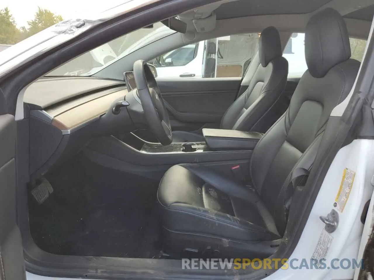 7 Photograph of a damaged car 5YJ3E1EA2KF428050 TESLA MODEL 3 2019