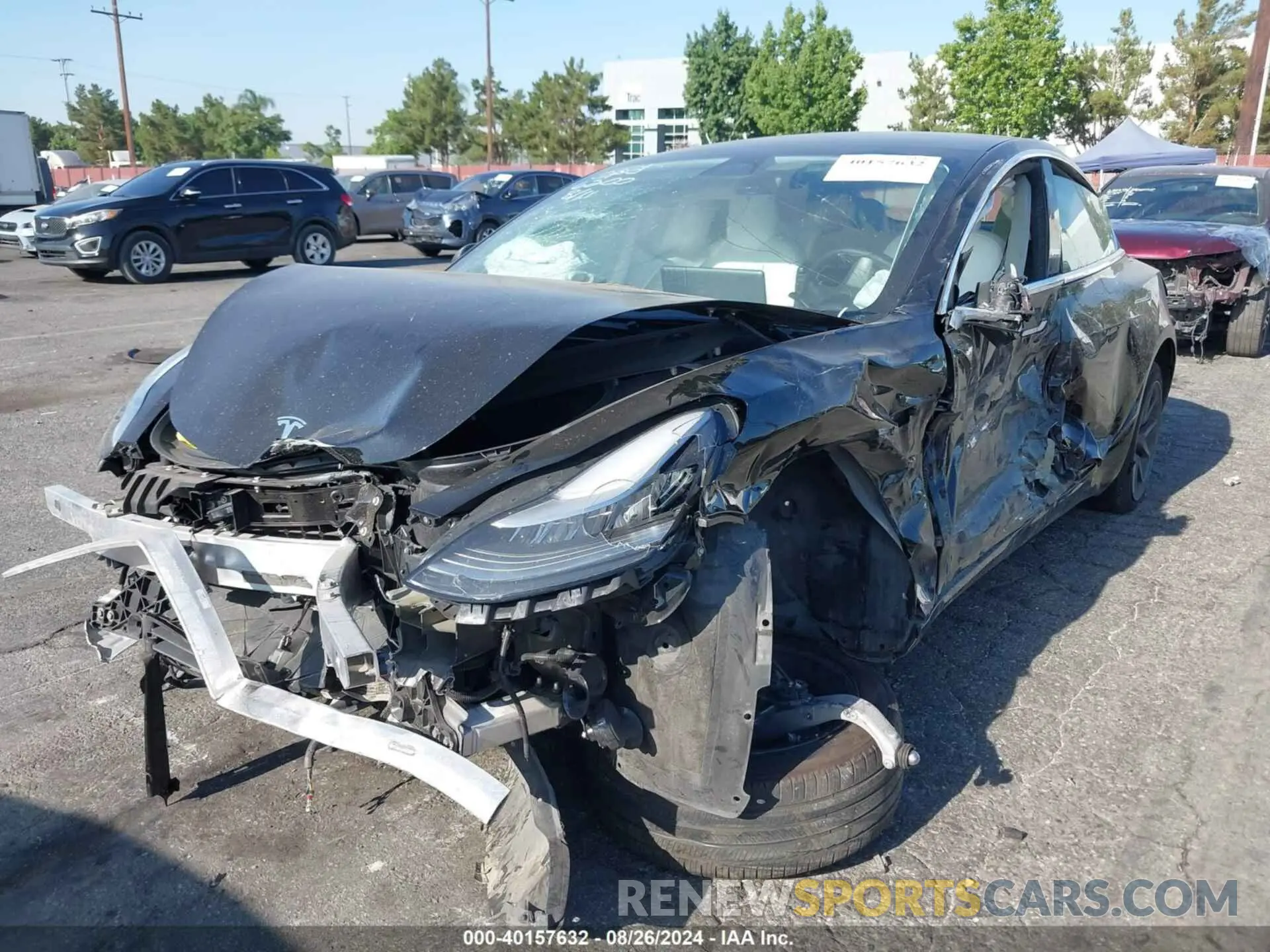 6 Фотография поврежденного автомобиля 5YJ3E1EA2KF431479 TESLA MODEL 3 2019