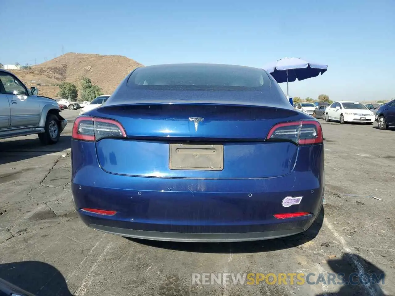 6 Фотография поврежденного автомобиля 5YJ3E1EA2KF436049 TESLA MODEL 3 2019