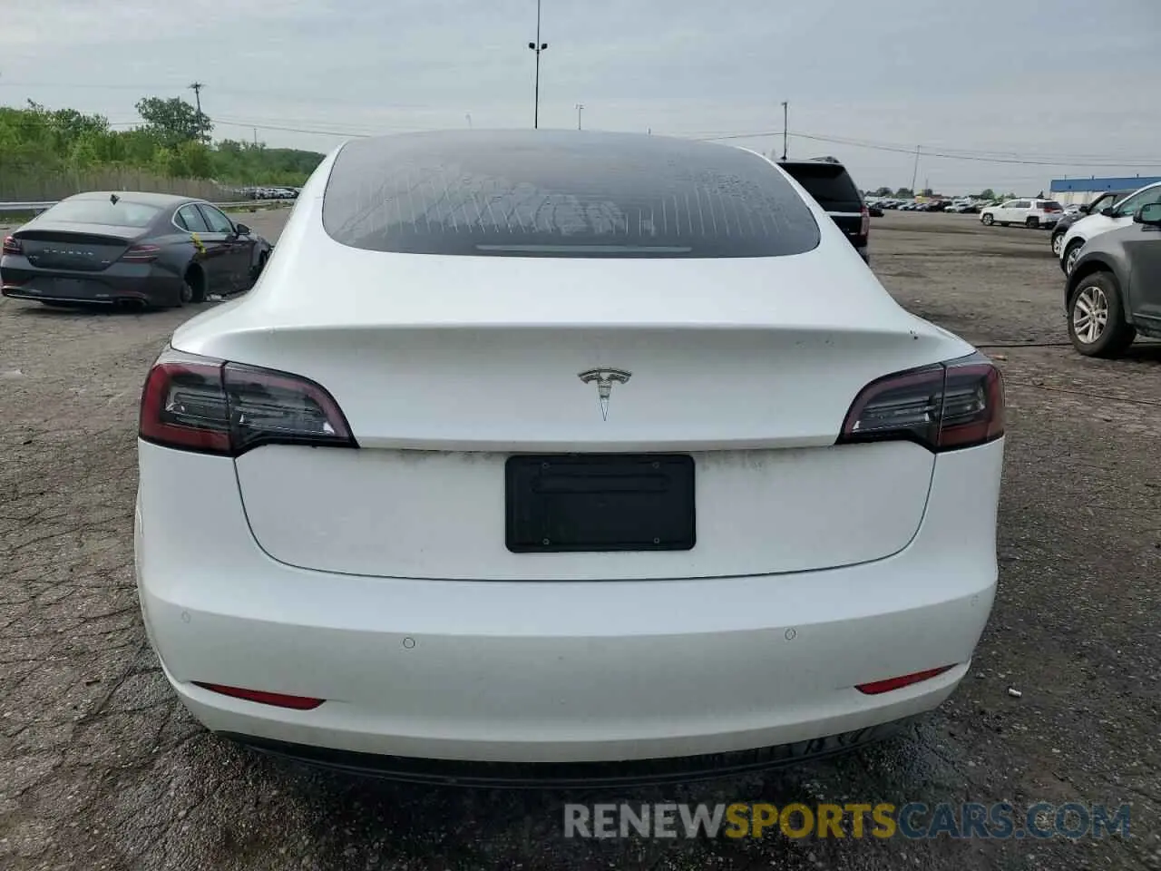6 Фотография поврежденного автомобиля 5YJ3E1EA2KF482514 TESLA MODEL 3 2019
