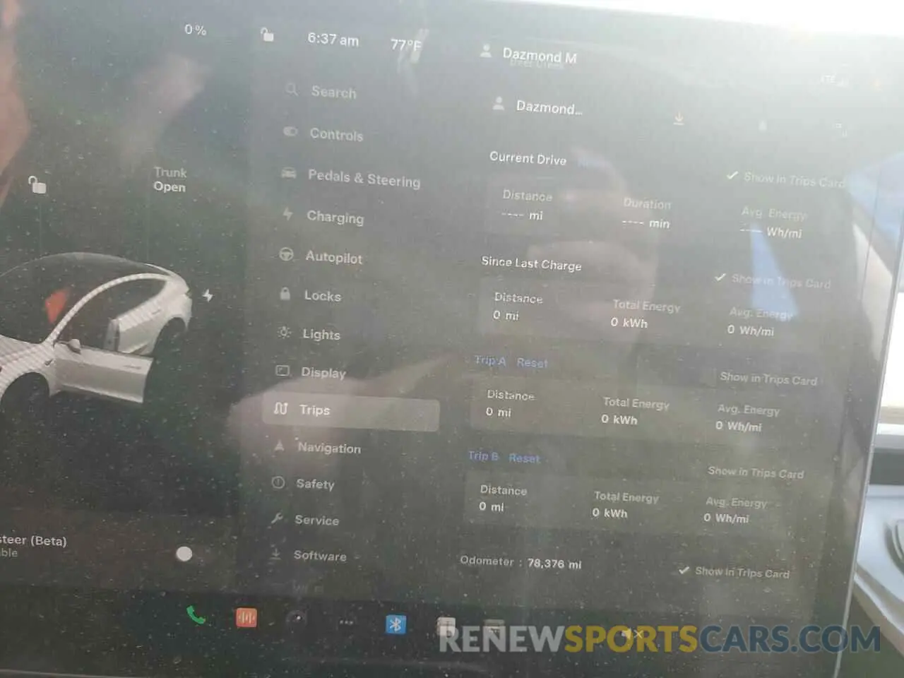 9 Фотография поврежденного автомобиля 5YJ3E1EA2KF482514 TESLA MODEL 3 2019