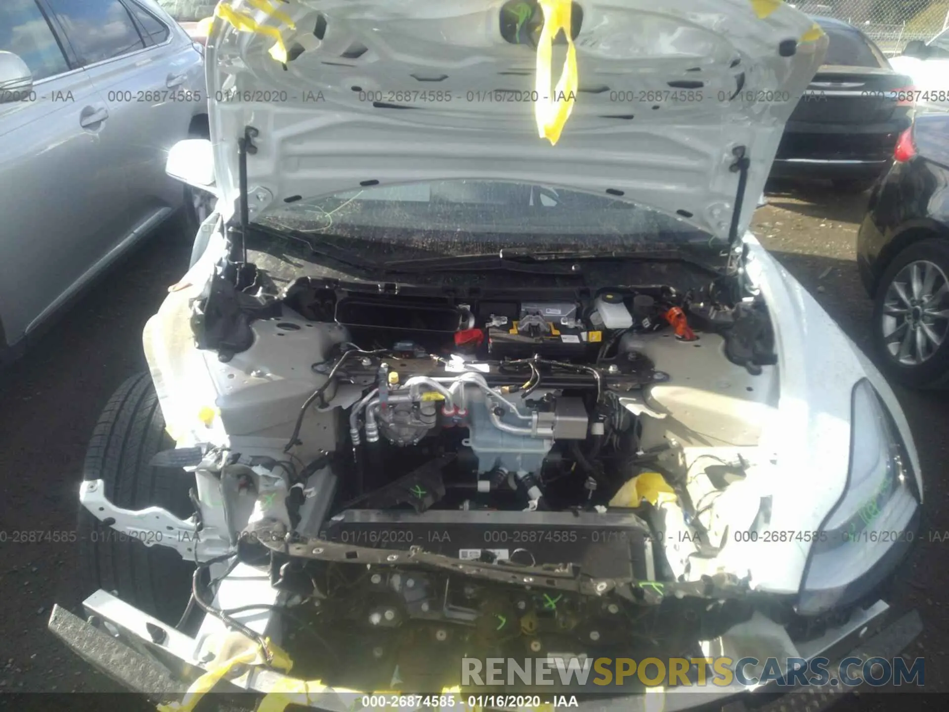 6 Photograph of a damaged car 5YJ3E1EA2KF509405 TESLA MODEL 3 2019