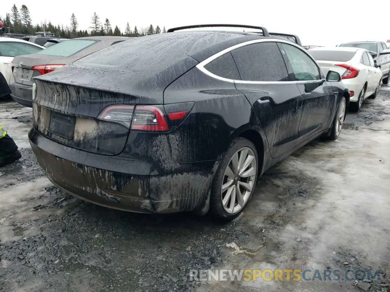 3 Фотография поврежденного автомобиля 5YJ3E1EA3KF265389 TESLA MODEL 3 2019