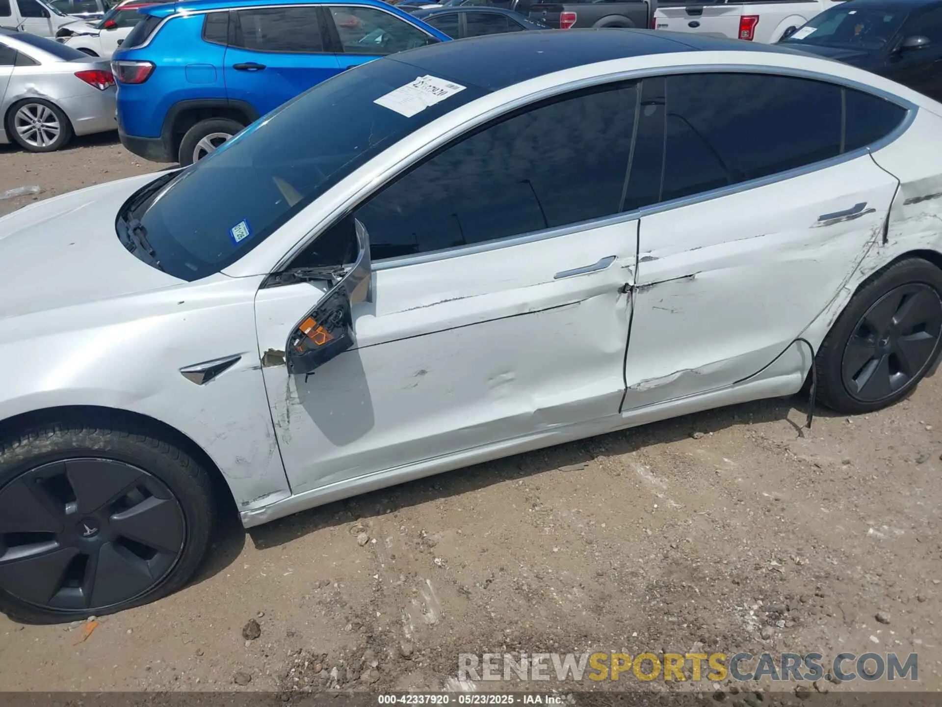 6 Photograph of a damaged car 5YJ3E1EA3KF300254 TESLA MODEL 3 2019