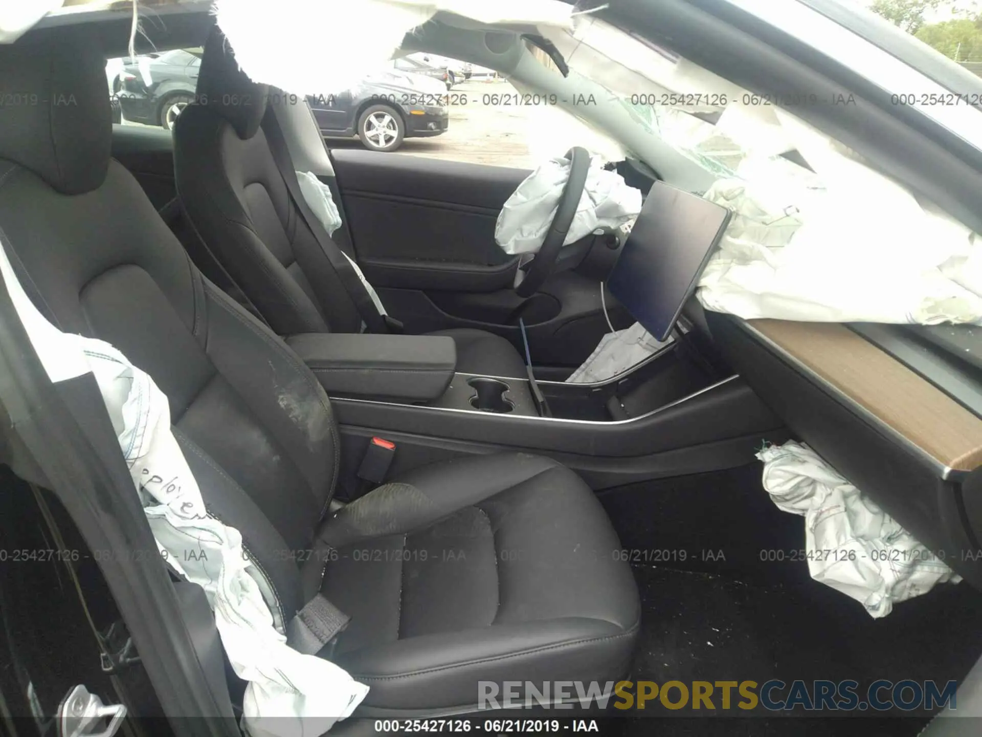 5 Photograph of a damaged car 5YJ3E1EA3KF306720 TESLA MODEL 3 2019
