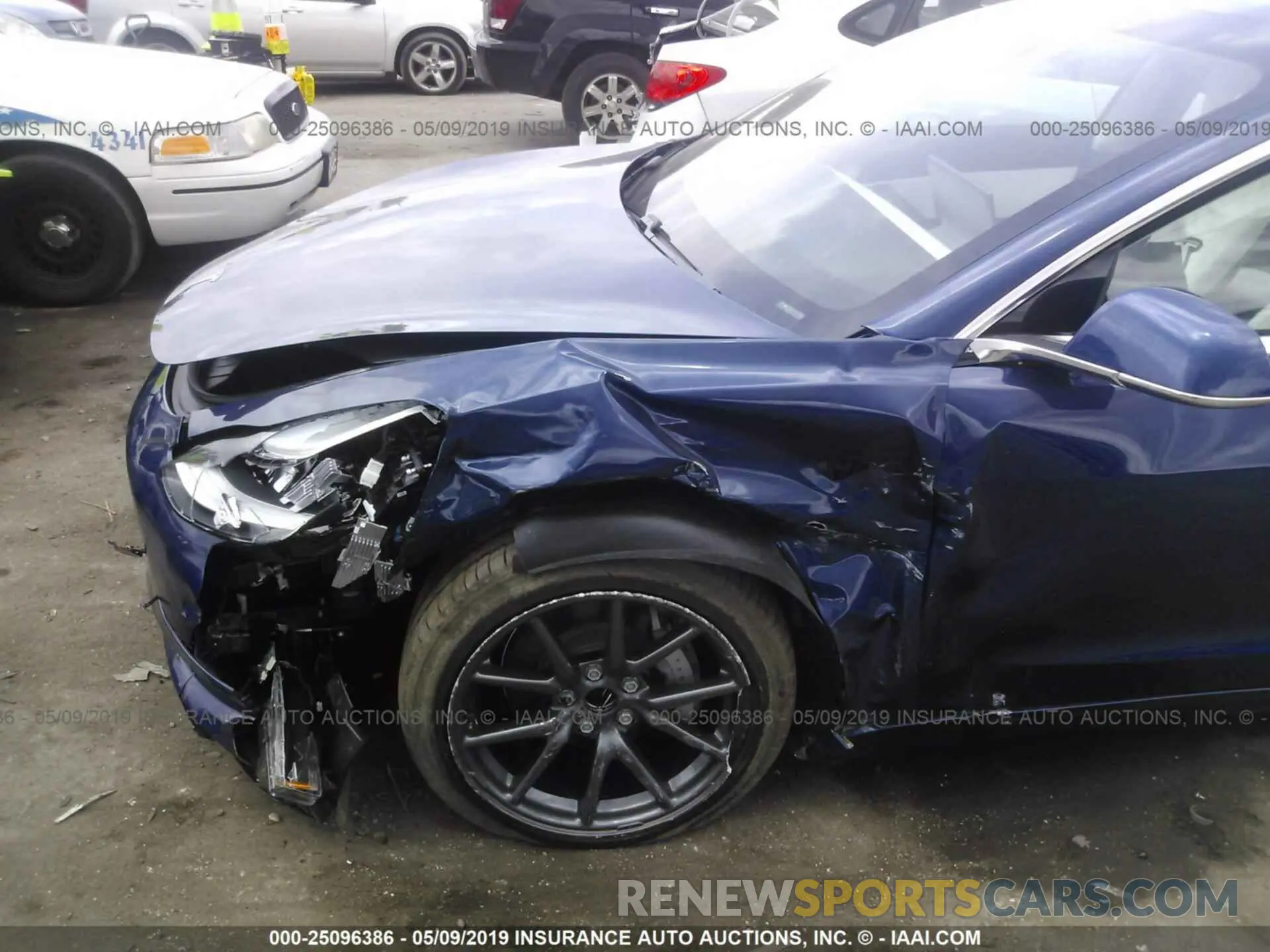 6 Photograph of a damaged car 5YJ3E1EA3KF312355 TESLA MODEL 3 2019
