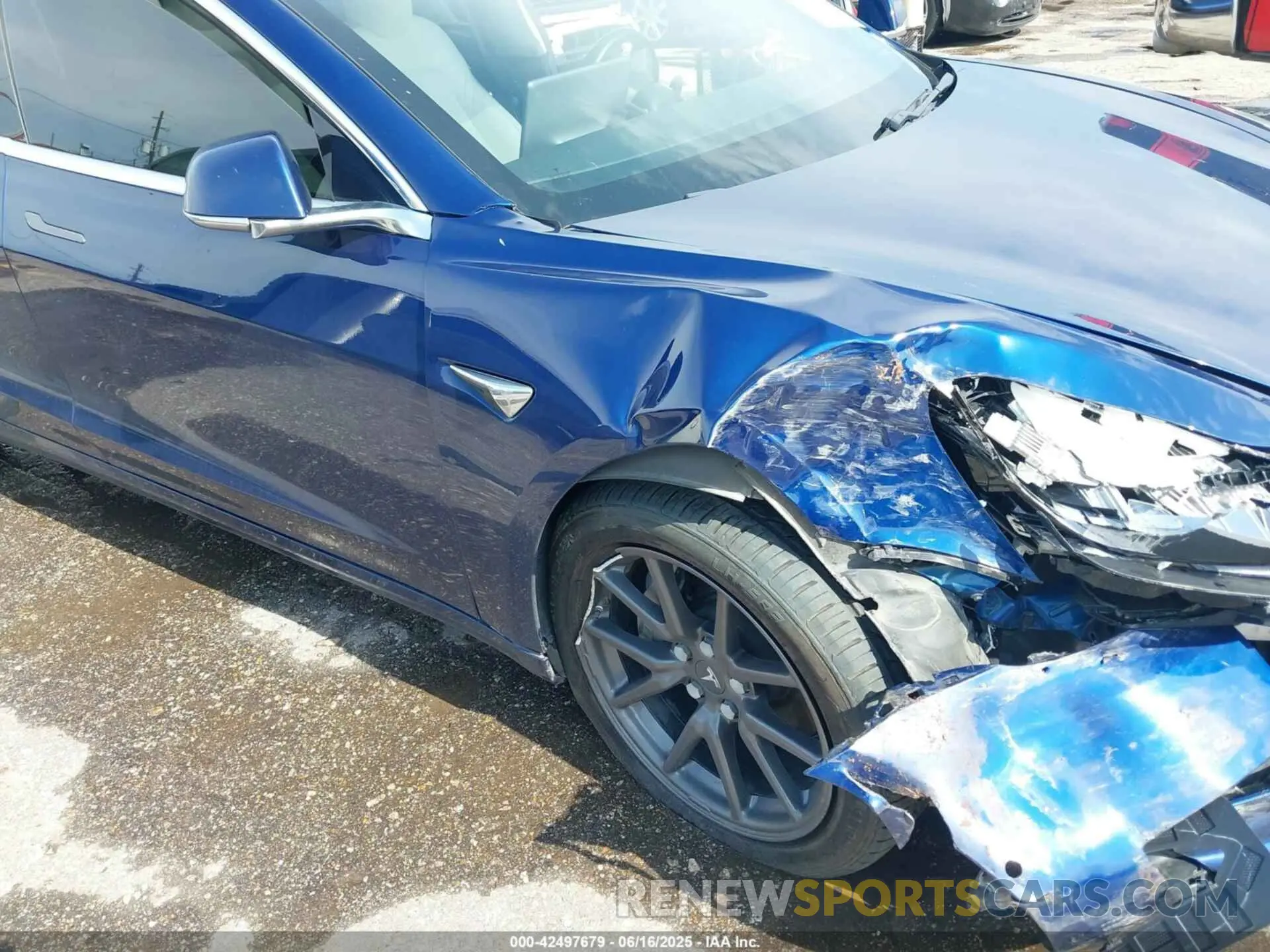 6 Фотография поврежденного автомобиля 5YJ3E1EA3KF312551 TESLA MODEL 3 2019
