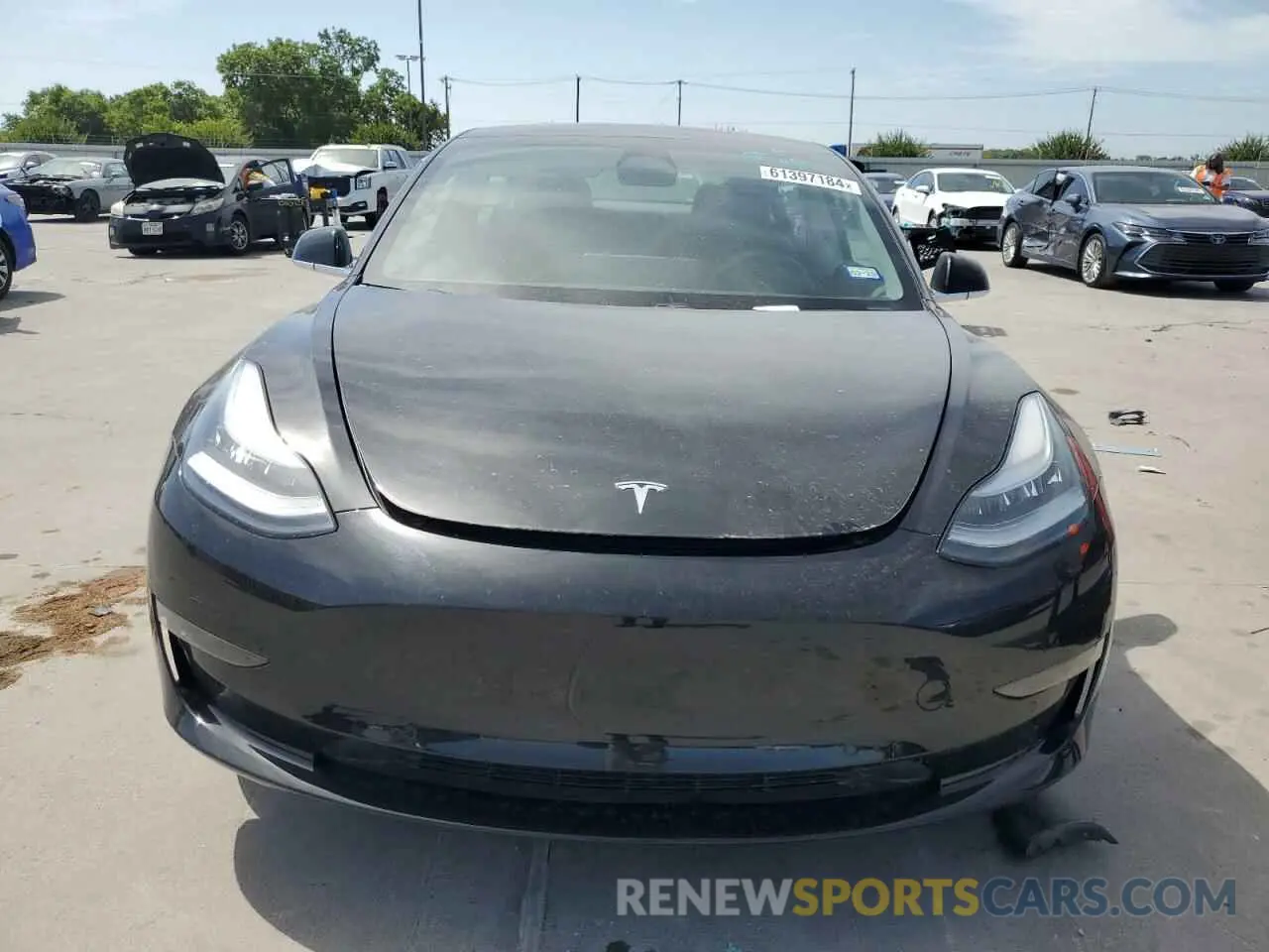 5 Фотография поврежденного автомобиля 5YJ3E1EA3KF313294 TESLA MODEL 3 2019