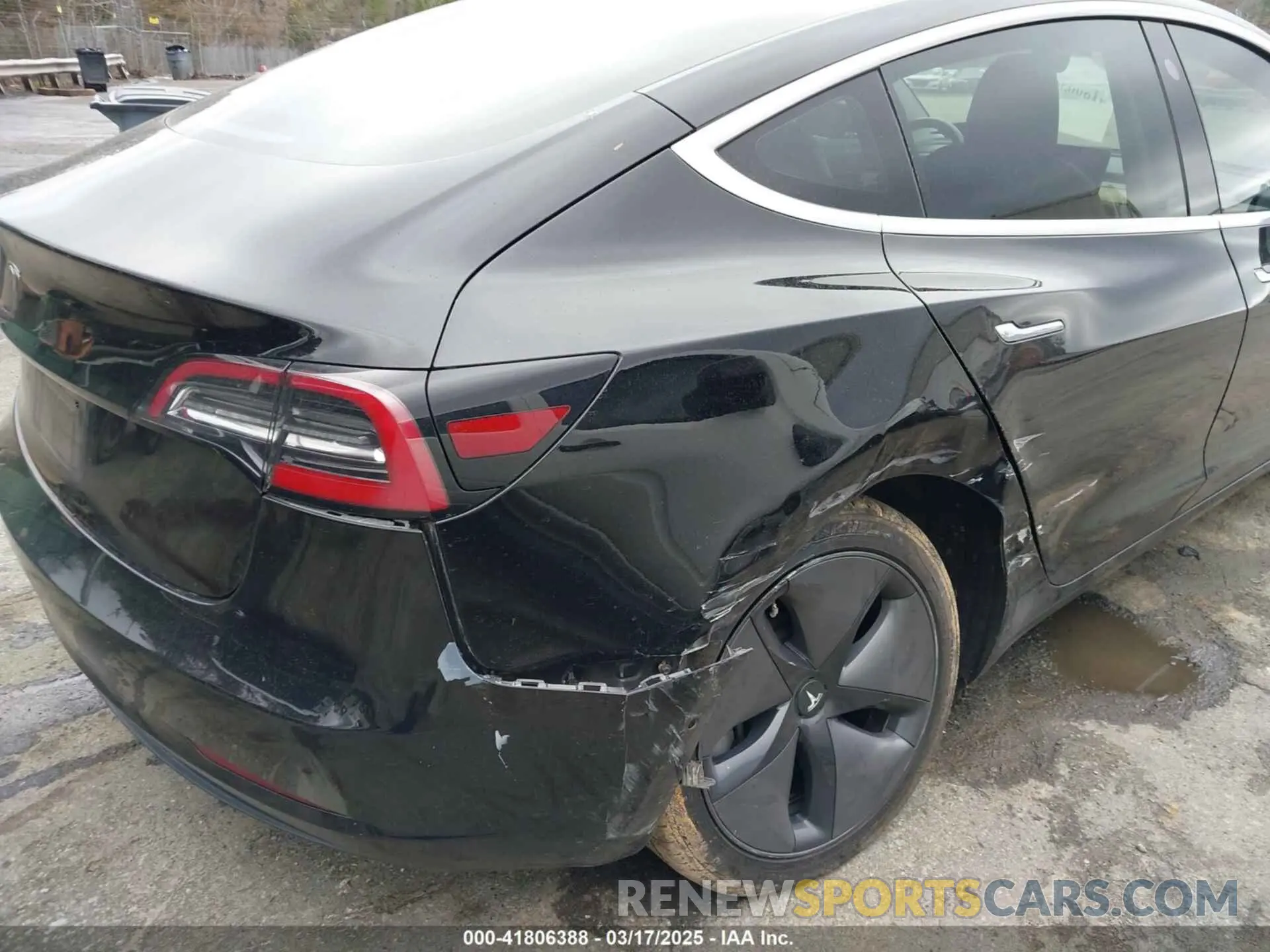 6 Фотография поврежденного автомобиля 5YJ3E1EA3KF313425 TESLA MODEL 3 2019