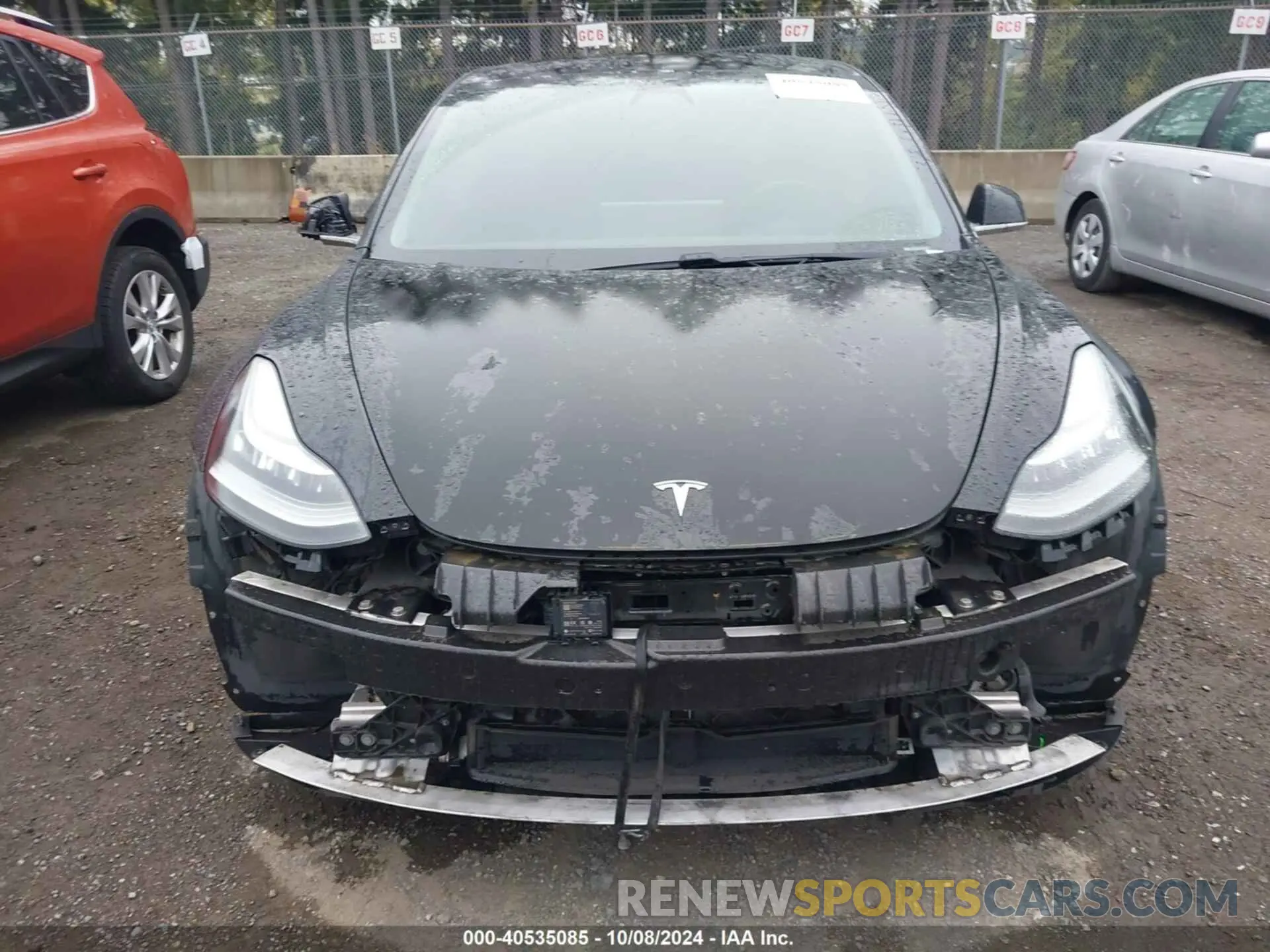 13 Photograph of a damaged car 5YJ3E1EA3KF316907 TESLA MODEL 3 2019