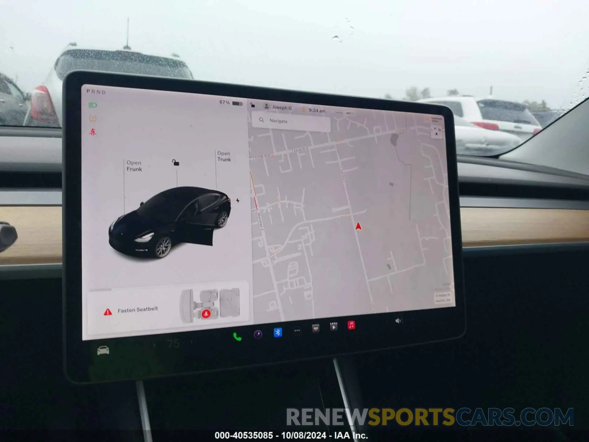 19 Photograph of a damaged car 5YJ3E1EA3KF316907 TESLA MODEL 3 2019