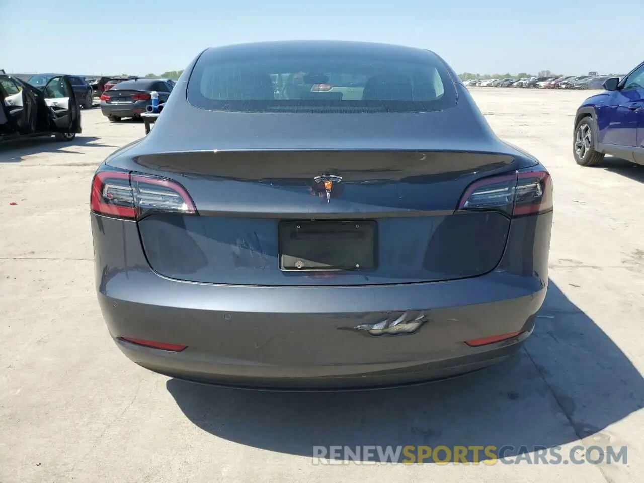 6 Фотография поврежденного автомобиля 5YJ3E1EA3KF317085 TESLA MODEL 3 2019