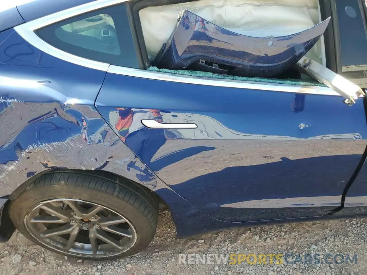 10 Photograph of a damaged car 5YJ3E1EA3KF326143 TESLA MODEL 3 2019