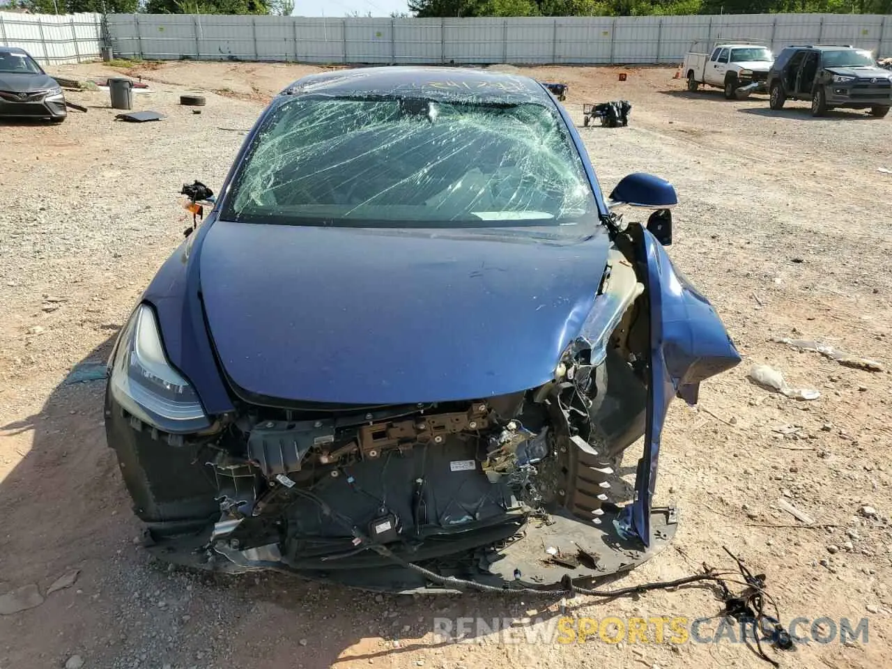 5 Photograph of a damaged car 5YJ3E1EA3KF326143 TESLA MODEL 3 2019