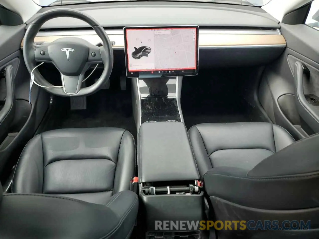 8 Photograph of a damaged car 5YJ3E1EA3KF331357 TESLA MODEL 3 2019