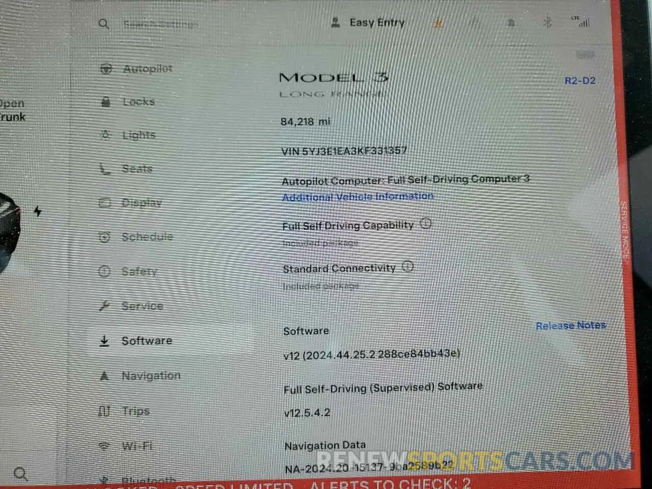 9 Photograph of a damaged car 5YJ3E1EA3KF331357 TESLA MODEL 3 2019