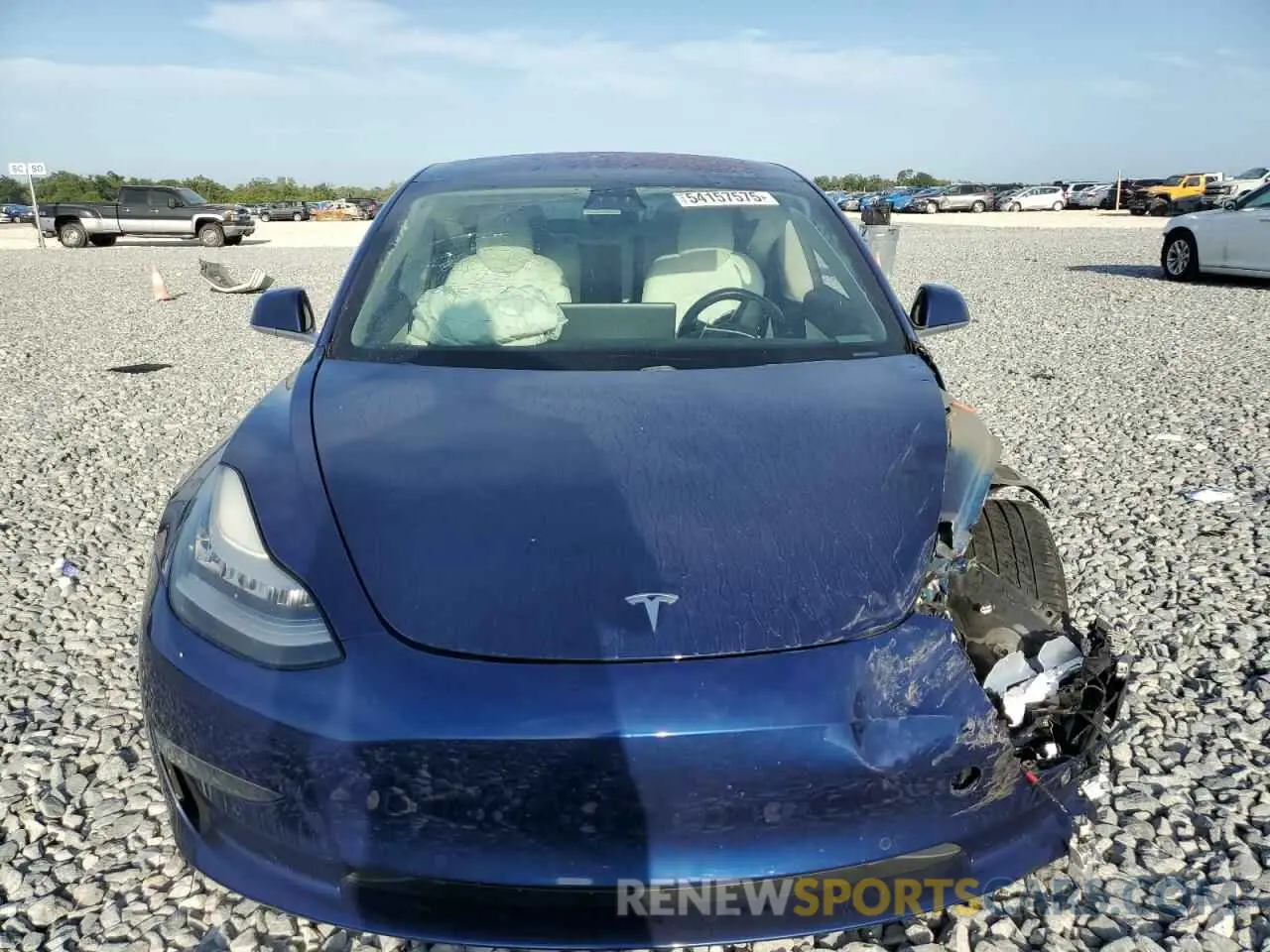 5 Photograph of a damaged car 5YJ3E1EA3KF332430 TESLA MODEL 3 2019