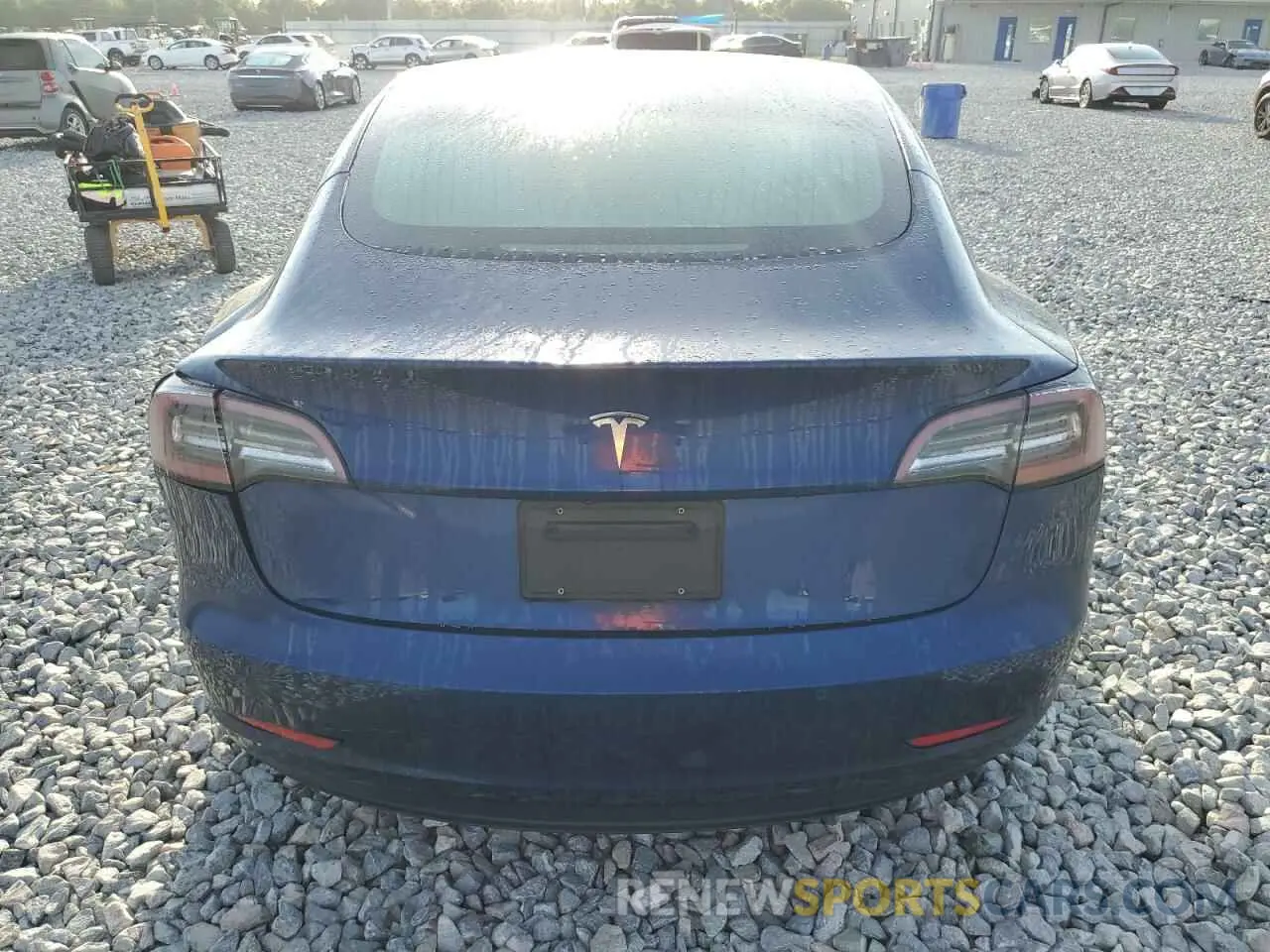 6 Photograph of a damaged car 5YJ3E1EA3KF332430 TESLA MODEL 3 2019