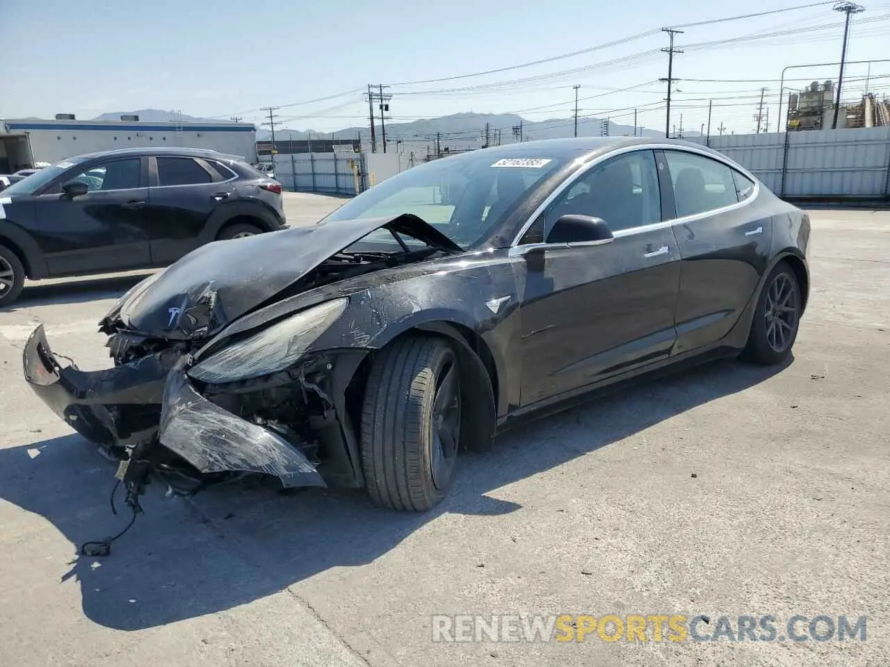 1 Фотография поврежденного автомобиля 5YJ3E1EA3KF409748 TESLA MODEL 3 2019