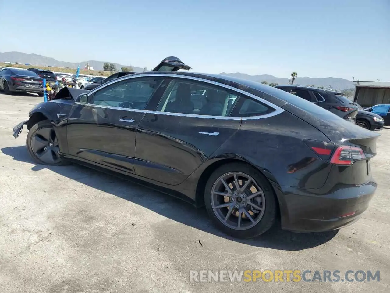 2 Фотография поврежденного автомобиля 5YJ3E1EA3KF409748 TESLA MODEL 3 2019