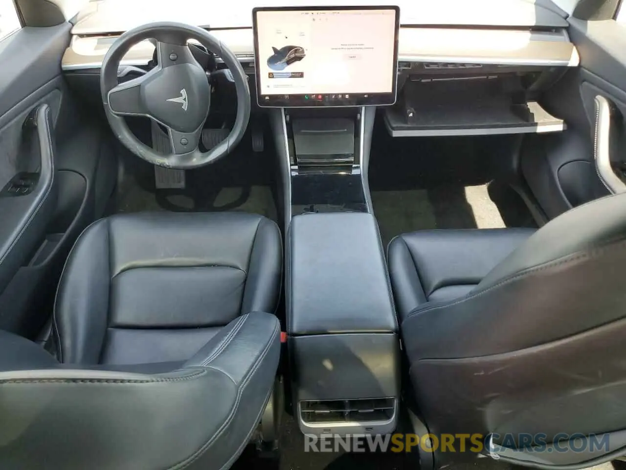8 Фотография поврежденного автомобиля 5YJ3E1EA3KF409748 TESLA MODEL 3 2019